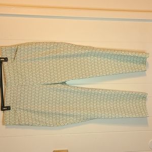 Geo print pixie pants